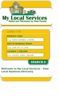 Mobile Screenshot of mylocalservices.com